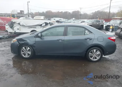 2014 Toyota Corolla Le Eco Plus z USA, uszkodzony, nr VIN 2T1BPRHEXEC109863